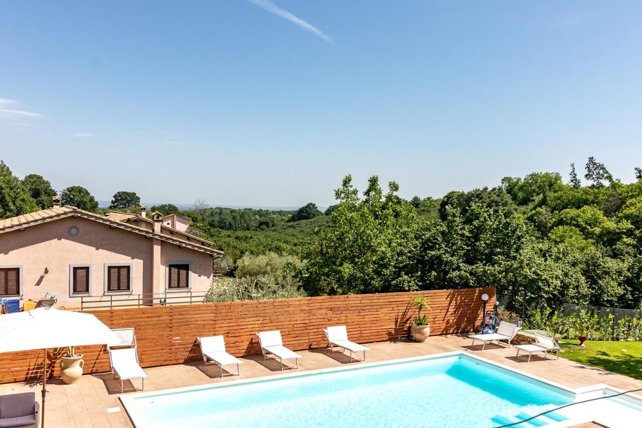 Villa Vacanze La Quercia Carbognano Kültér fotó