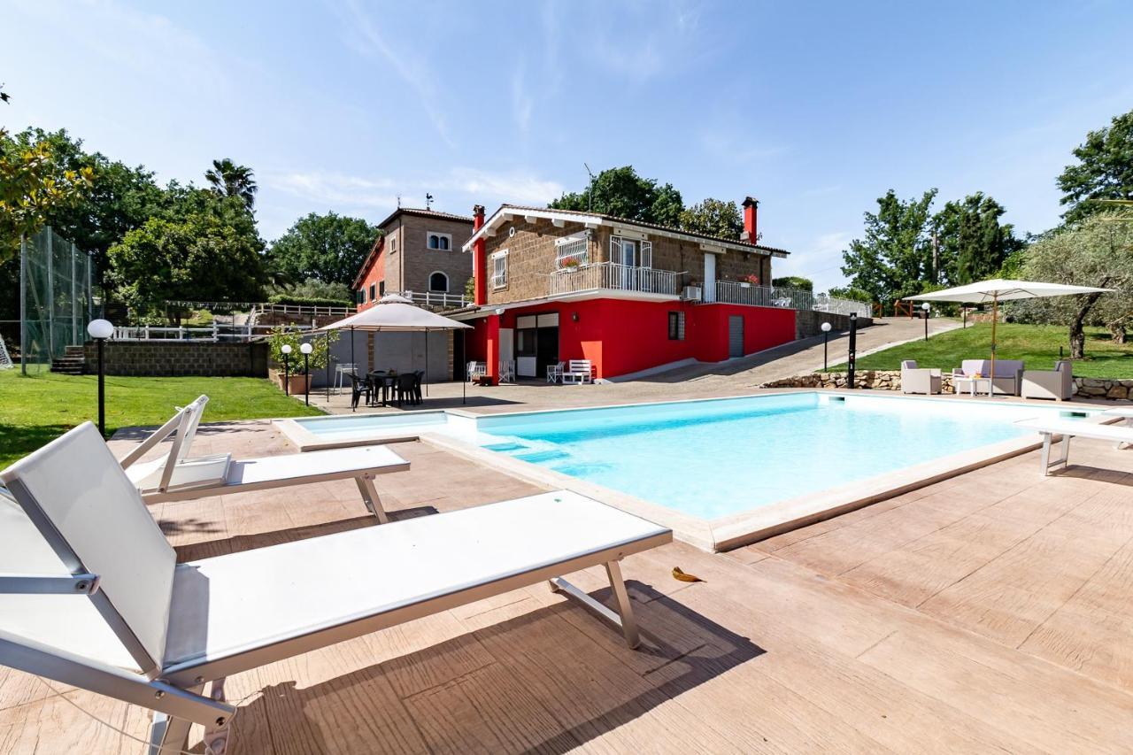 Villa Vacanze La Quercia Carbognano Kültér fotó